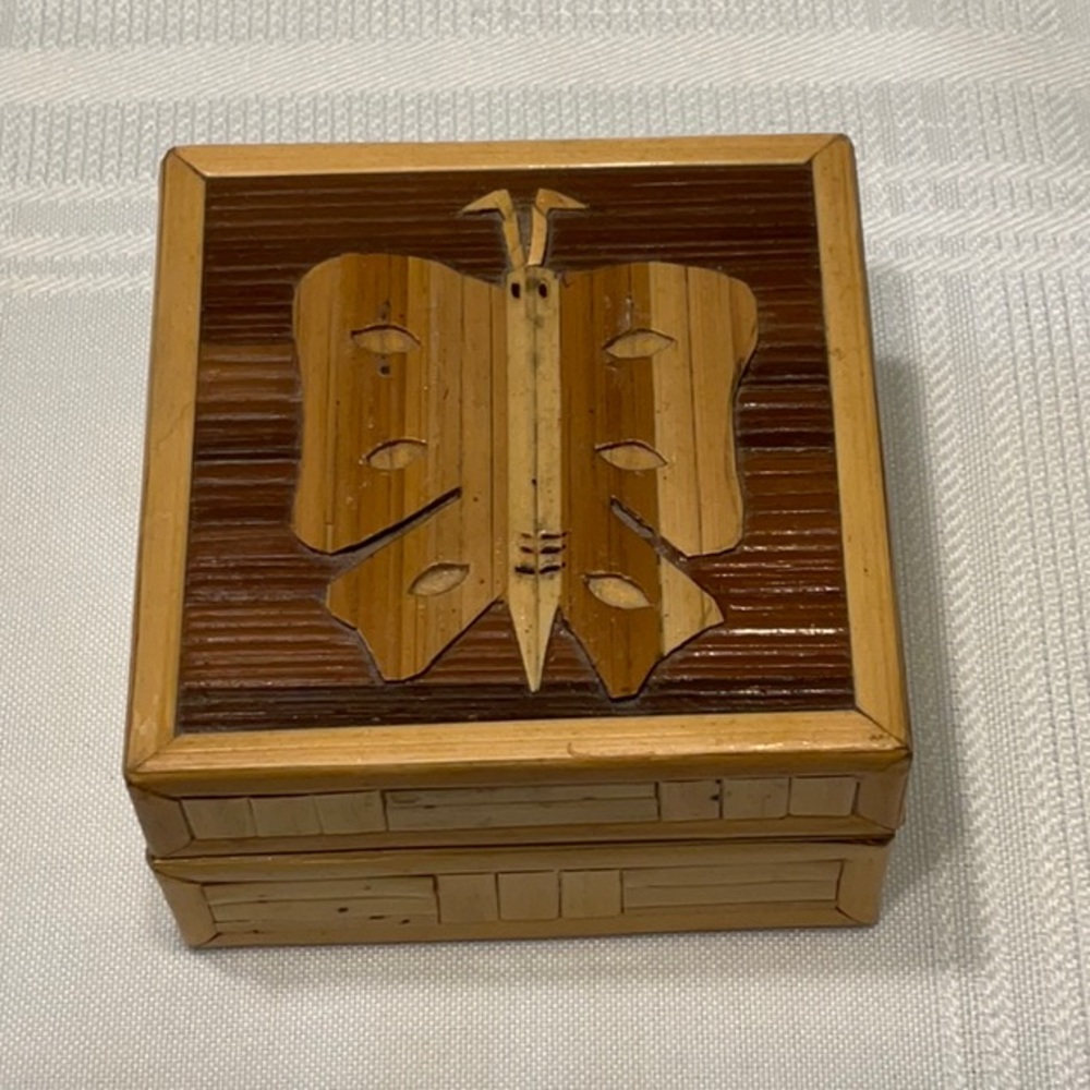 Bamboo Butterfly Box Made In Philippines